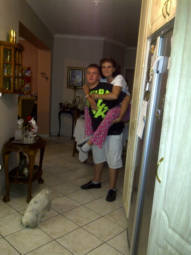 She ain't heavy - she is my mother