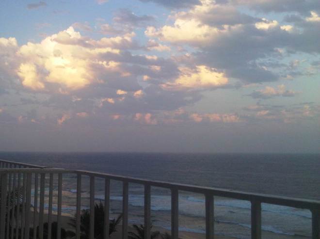 Sunrise at Umshlanga