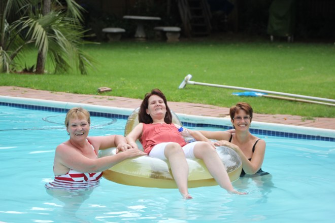 Esther and I with precious Vicky