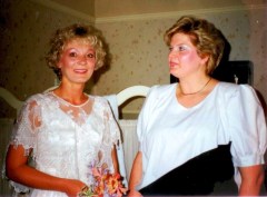 Marlene helping me "get married"