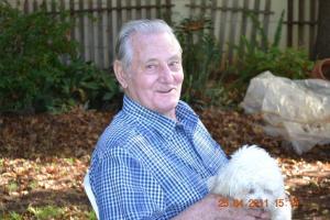 My Dad a month before his death....it was such a wonderful day!