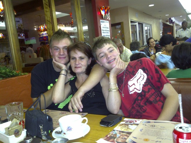 Vic, a wonderful mother...