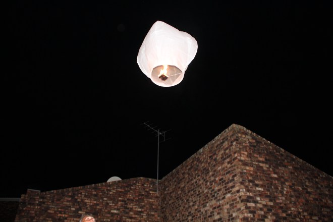 Lanterns to heaven